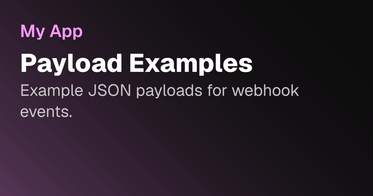 Payload Examples | Kaiten Docs